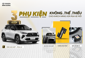 Phụ Kiện Ô Tô Thu Cũ - Đổi Mới  Tại Toyota Bình Dương Tháng 6/2024