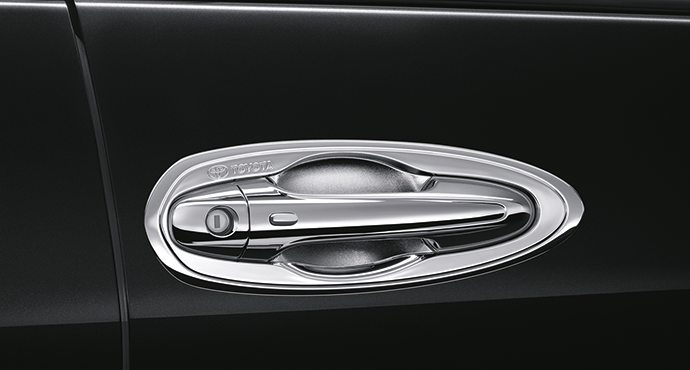 Bộ ốp tay cửa mạ Crôm - 4 cửa