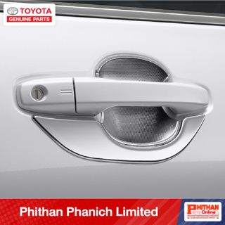 Ốp hõm tay cửa mạ Crôm