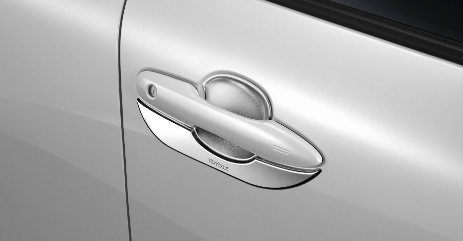 Ốp hõm tay nắm cửa (mạ Crôm)