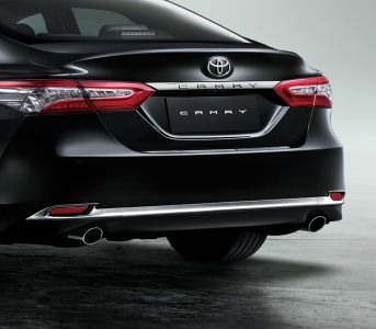 Ốp trang trí cản sau mạ crom